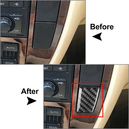 Rear Fuel Tank Switch Button Cover Trim for Volkswagen Passat B5 (2001–2005)