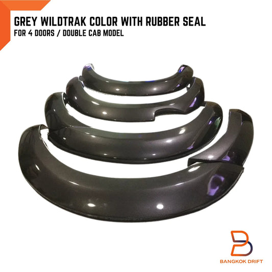 Fender Flares for Ford Ranger PX2 Ute 2015-2018 with Rubber Seal