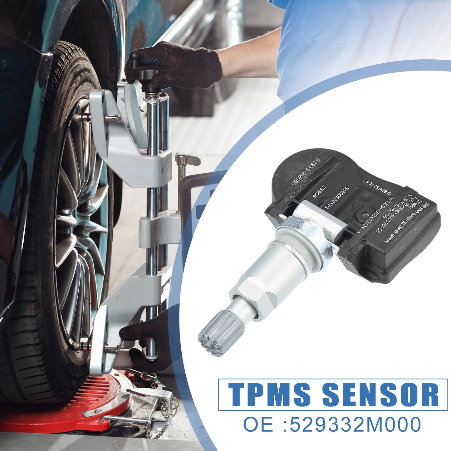Tire Pressure Monitoring Sensor  (2015–2020) 529332M000 315MHz