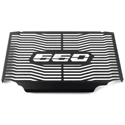 Black Radiator Grille Guard Cover for Trident 660 (2021-2022)