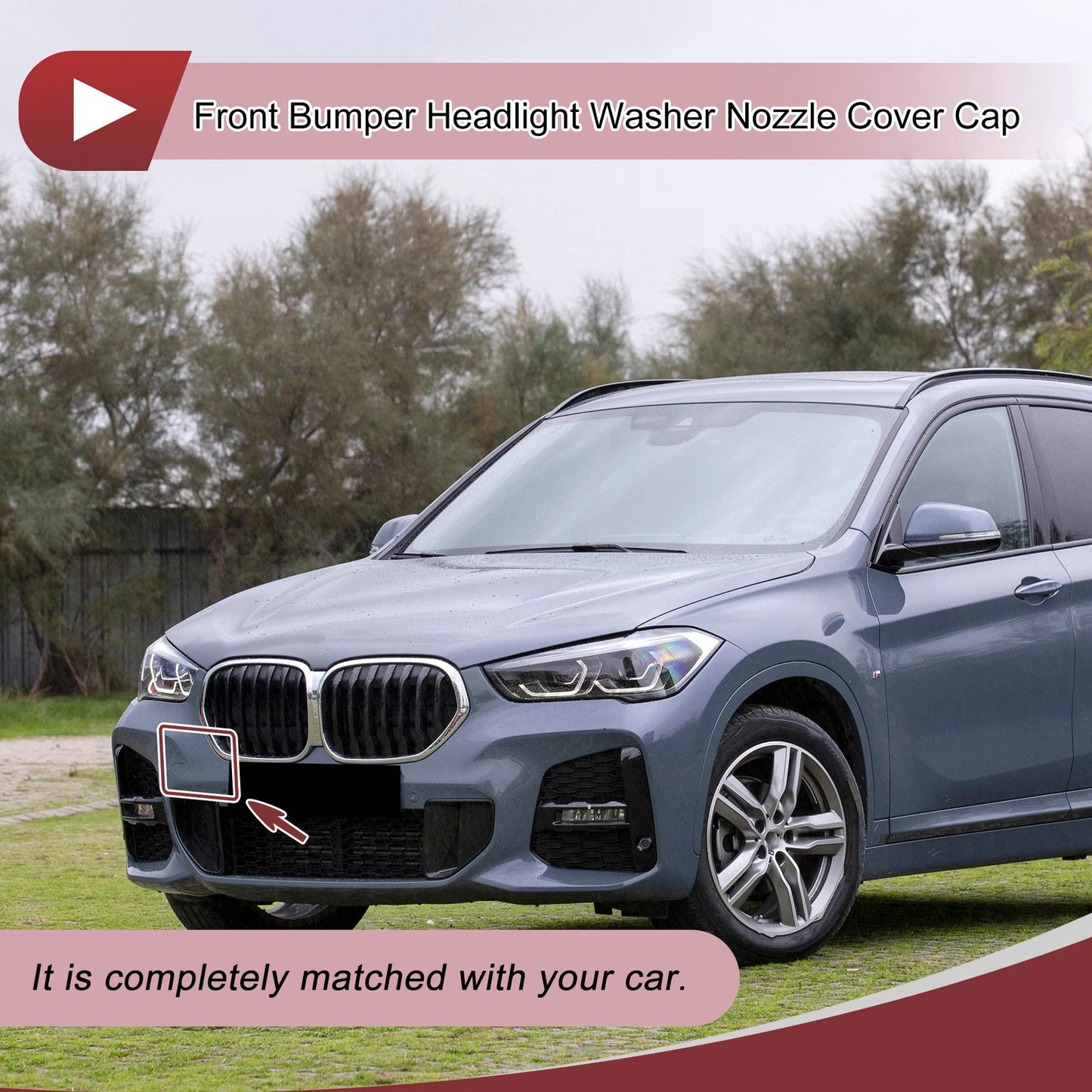 Headlight Washer Nozzle Cover Cap No.51117303796 for BMW E84 (2012–2015)