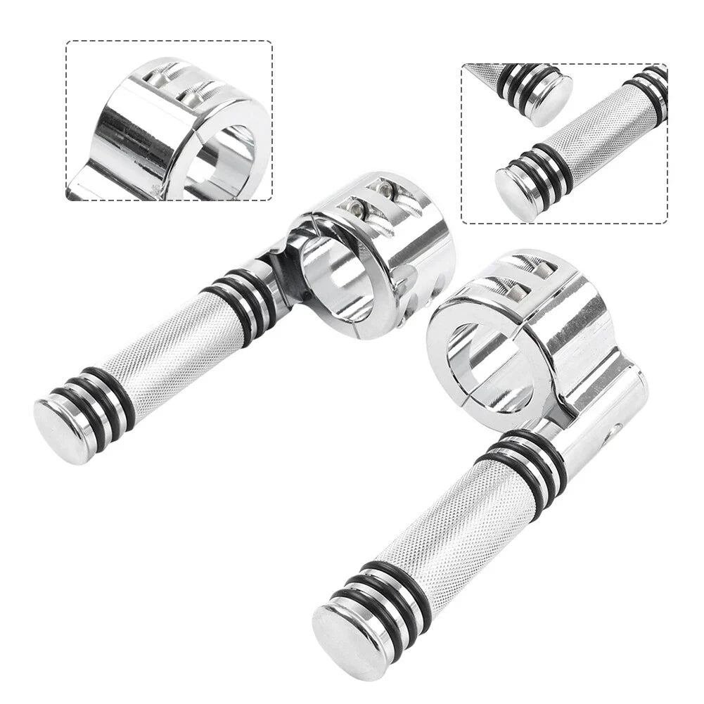 1-1/4" Engine Crash Bar Footpeg Clamp for Harley Motorcycle
