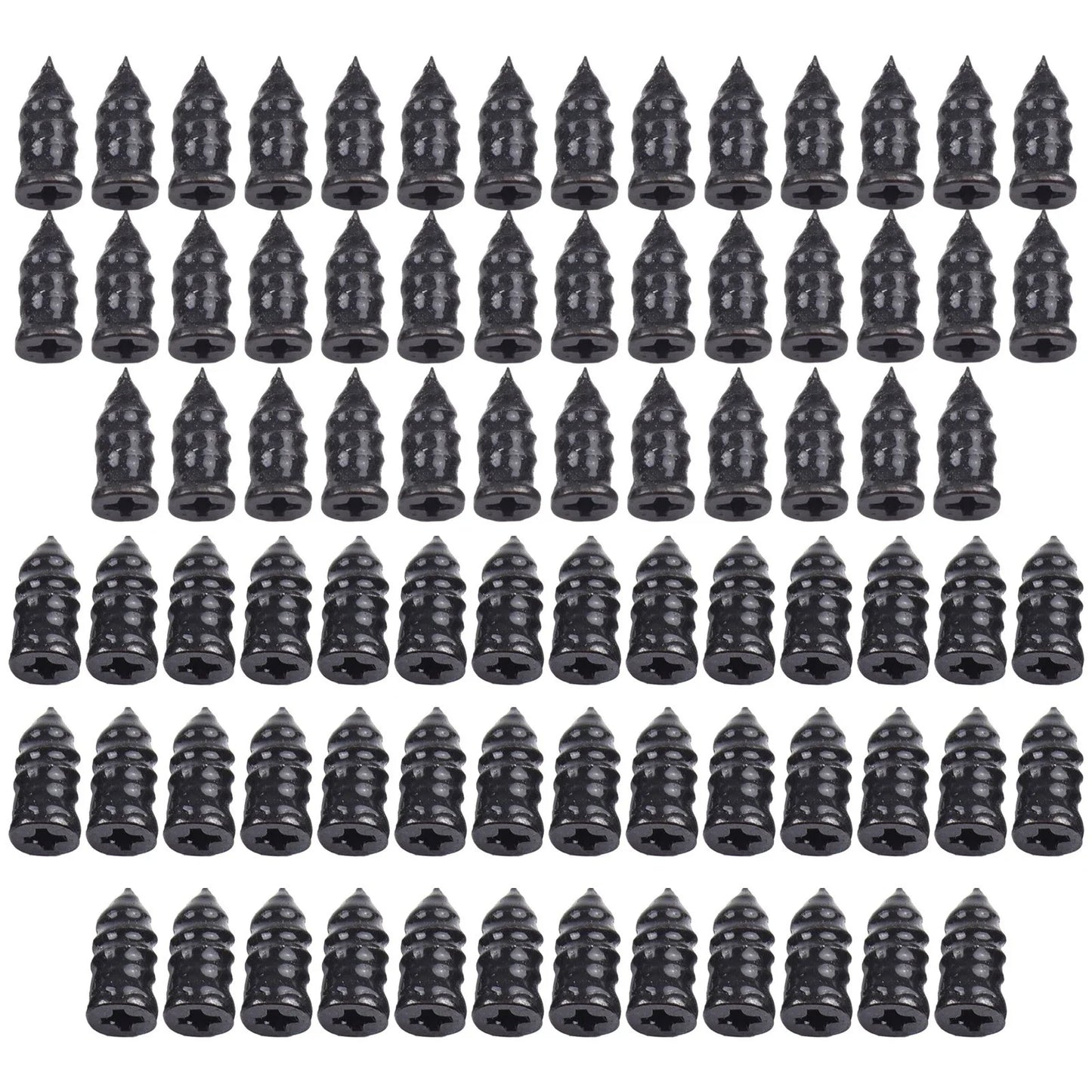 Reliable Rubber Tire Screws 80PCS Capsule Packaging for Long lasting Repairs