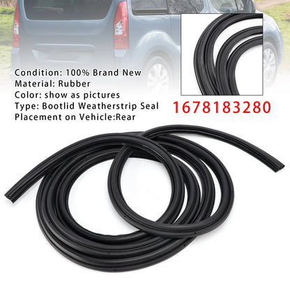 Rear trunk gasket 1678183280 for Citroen Berlingo (2008–2018)
