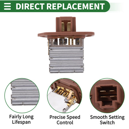 HVAC Blower Motor Resistor No. 979072B000 for Hyundai Santa Fe (2005–2012)