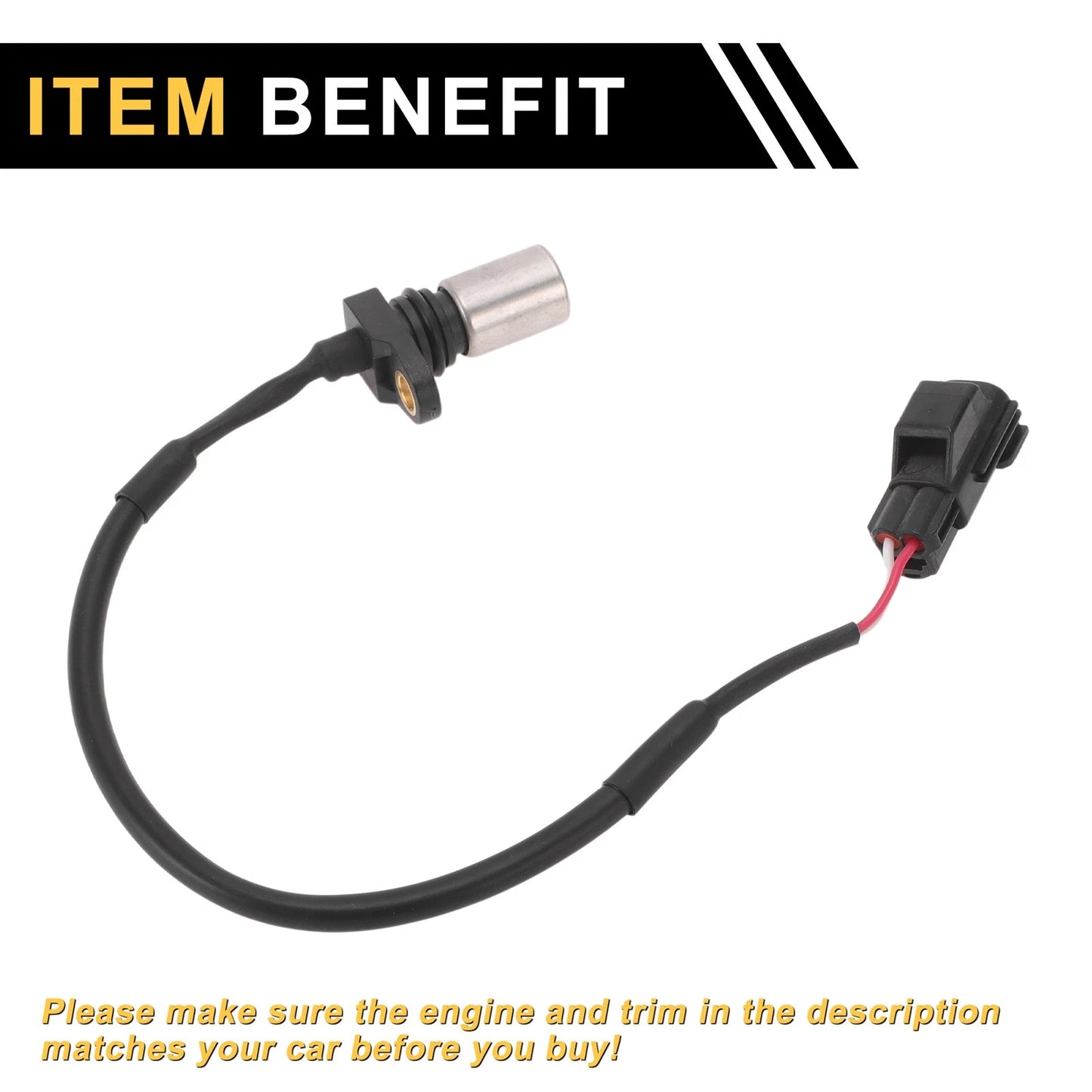 1 Pc Crankshaft Position Sensor for Volvo XC90 (2004-2005)