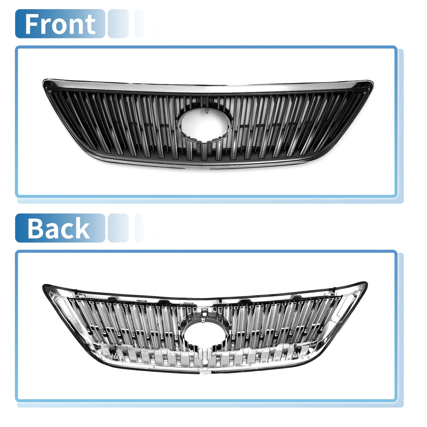 Front Upper Bumper Grille for Lexus RX 330 (2004-2006)