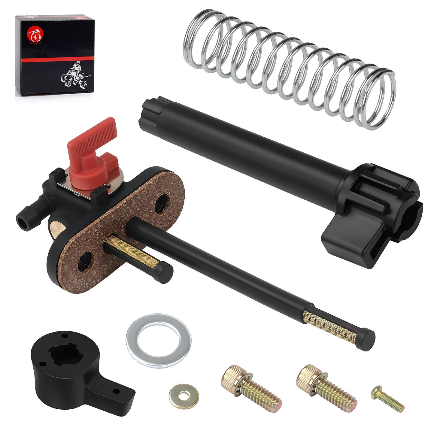 Petcock Fuel Shutoff Valve for Polaris Scrambler 400 500 (1998–2002)