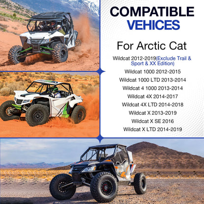 Rear Drive Shaft Coupler & Boot for Arctic Cat Wildcat 1000 (2012–2019)