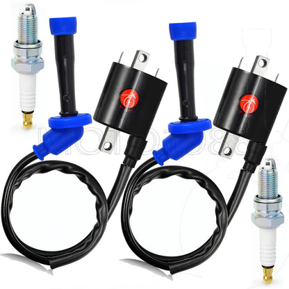 2X Ignition Coil for Yamaha V Star 650 (1998–2016)