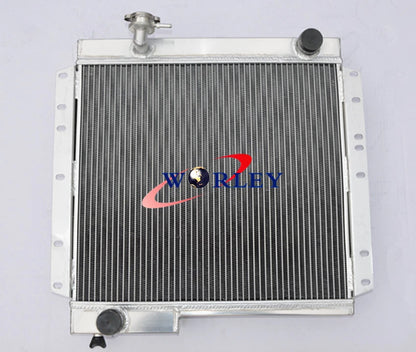 3 Row Aluminum Radiator with Fan for Toyota Land Cruiser BJ40 BJ42 (1975–1984)