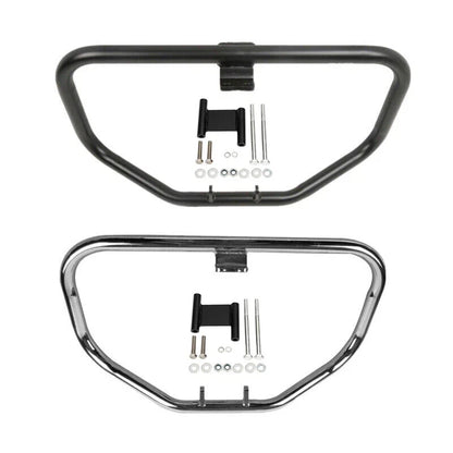 Chrome/Black Engine Guard Crash Bar for Harley Sportster 883 (1984-2003)