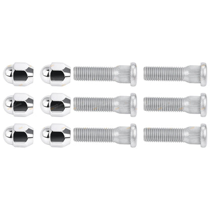 Set of 6 Wheel Studs & Nuts for Toyota Landcruiser Prado (2015–2020)