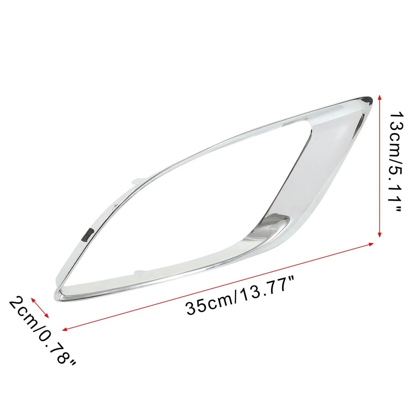 Front Right Fog Light Grille Cover for Dodge Durango (2014-2018)