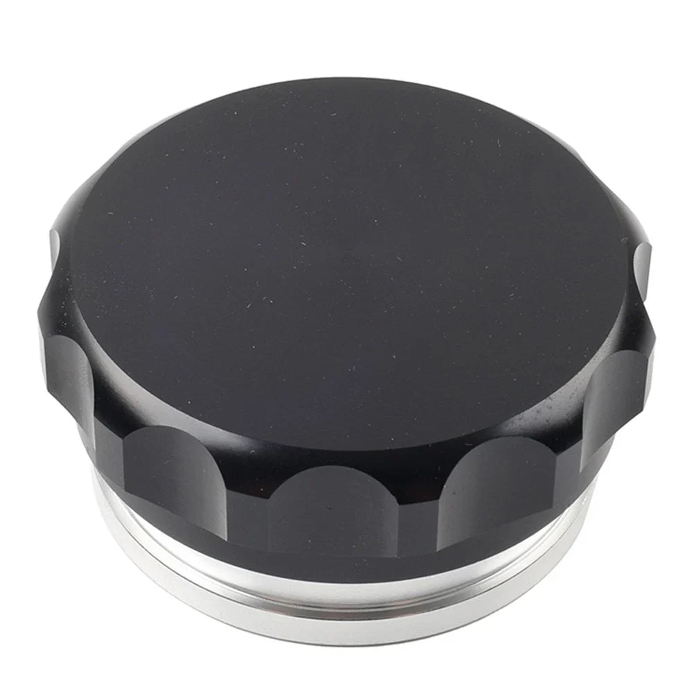 2.5" Black Aluminum Alloy Weld-On Filler Neck & Cap for Tank Cover