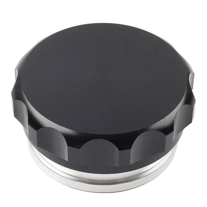 2.5" Black Aluminum Alloy Weld-On Filler Neck & Cap for Tank Cover