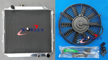 3-Row Radiator and Fan for Toyota Hilux Surf (1996–2002)