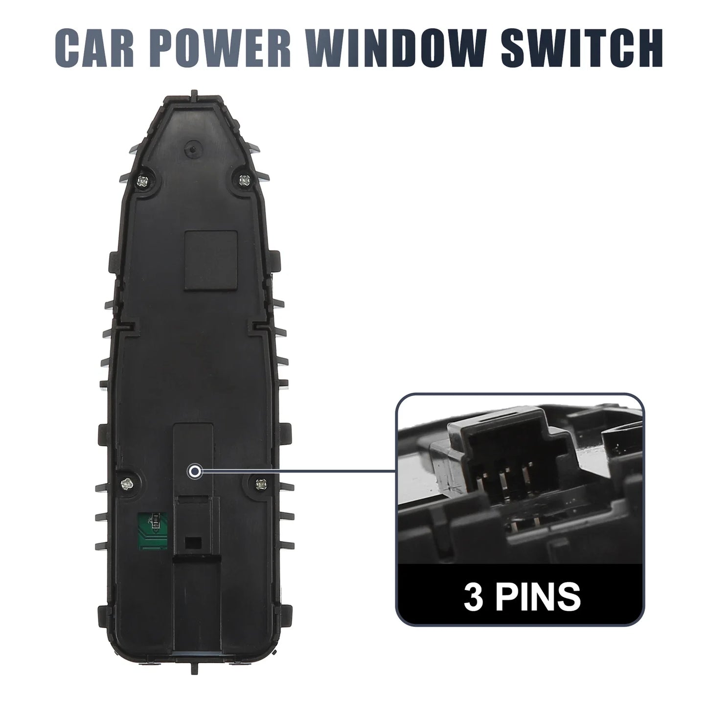 Power Window Switch for Mercedes-Benz W222 S-Class 2013-2017 Black