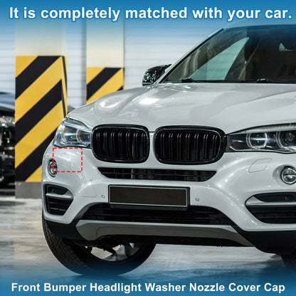 Washer Nozzle Cover Cap Front Right for BMW X6 Blue (2015-2019)