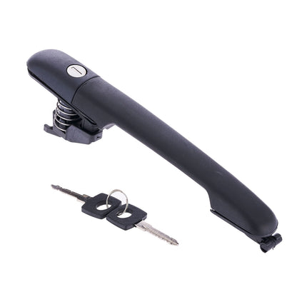 Set of 2 Black Outer Door Handles with Keys for Sprinter (1995–2006)