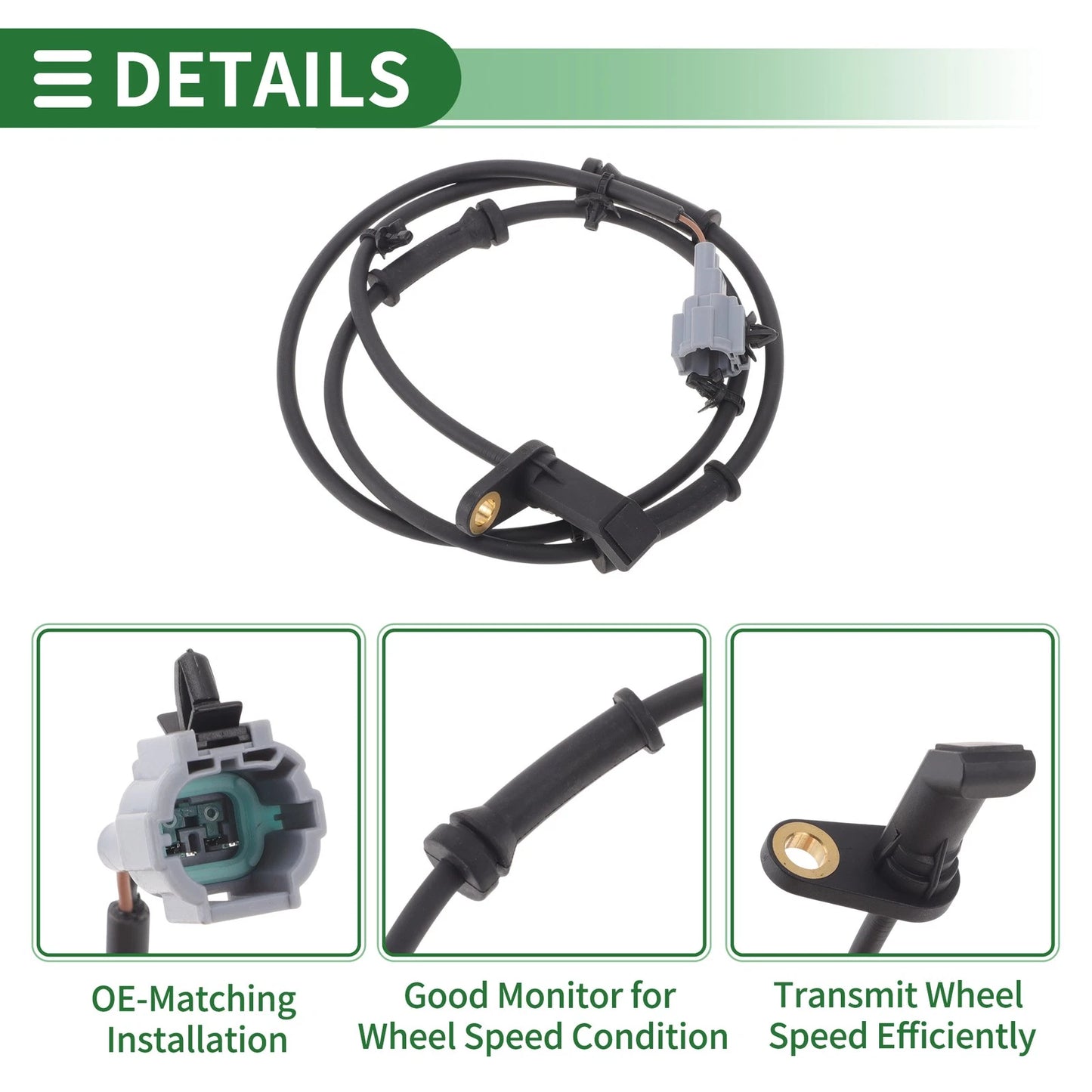 ABS Wheel Speed Sensor No. 479107Z700 for Nissan Frontier (1999–2002)
