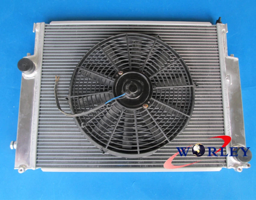 Aluminum Radiator with Shroud for BMW E36 M3 325 328 (1992–1999)