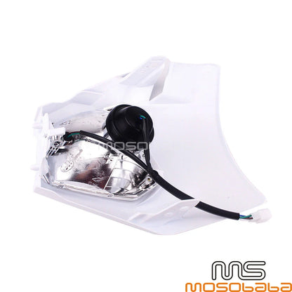 Universal Headlight Fog Light for Yamaha Honda Kawasaki MX Pit Bikes