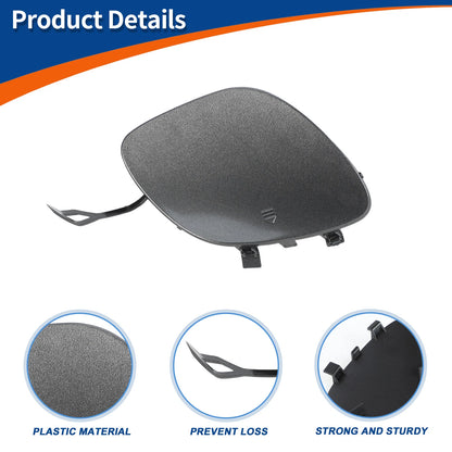 Tow Hook Cover for Mercedes-Benz C300 (2015–2018) No.A2058850024 Grey