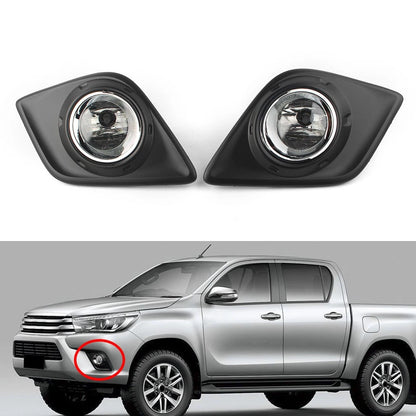 Pair Front Fog Light Grille Cover for Toyota Corolla (2007–2010)