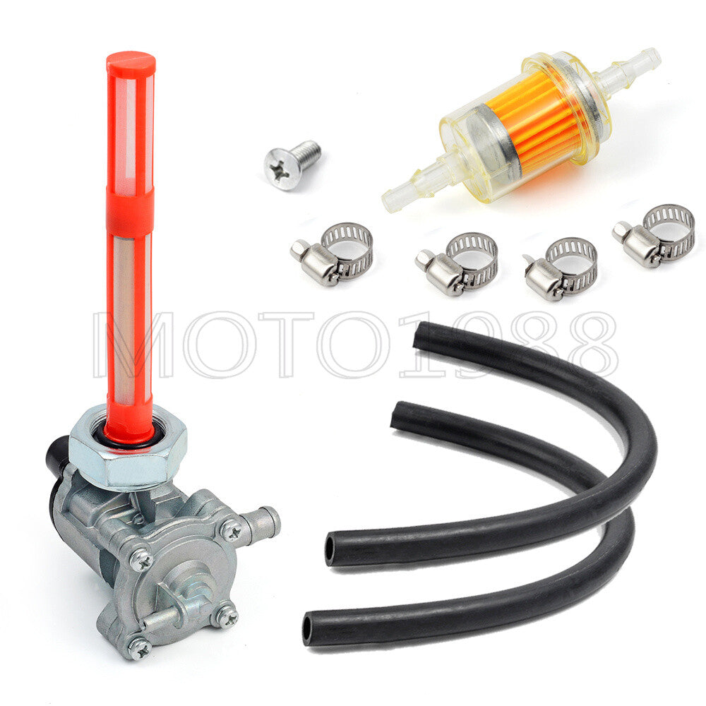Fuel Vacuum Petcock with Filter for Honda VTX1300C, VTX1300R, VTX1300S, VTX1300T (2004–2009)