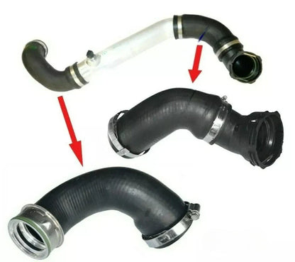 2 x Intercharge Air hose Turbo Hose for BMW X3 E83 (2004–2010)