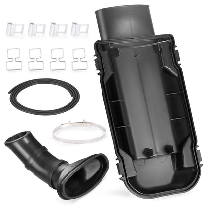 Airbox Lid Cover with Snorkel Intake Duct Kit for Yamaha Banshee YFZ 350 (1987–2006)