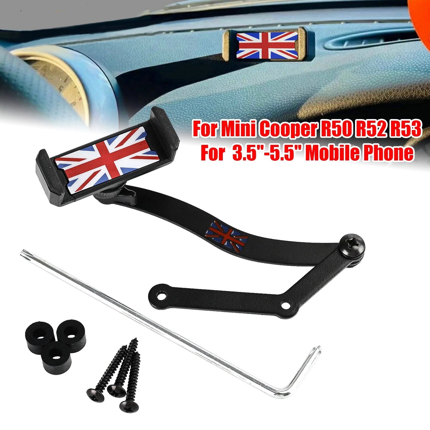 Armrest Console for Audi A4 S4 A6 (2000–2008) Black AF A