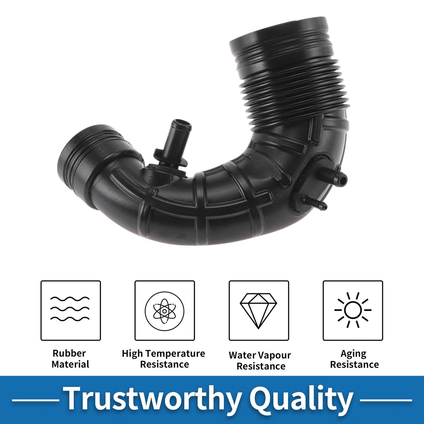 Engine Air Intake Hose for Fiat Abarth 500 1.4 Turbo (2008–2019) No. 51817836