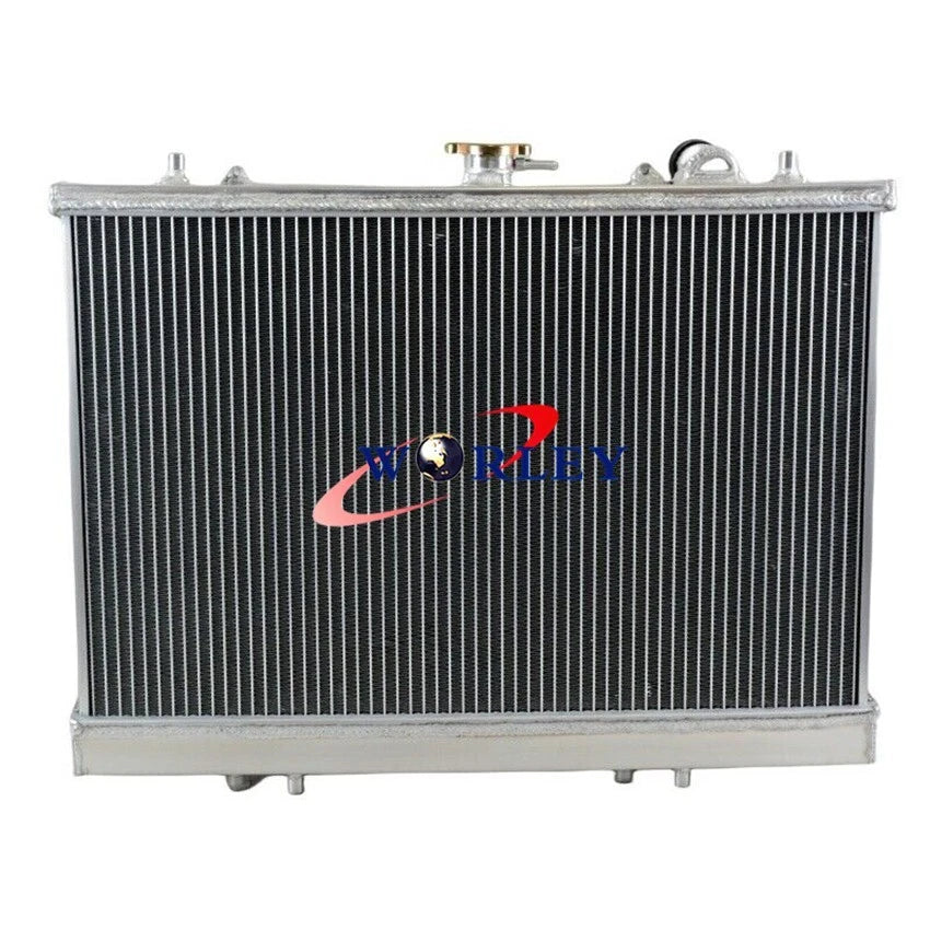 2X Aluminum Radiator with Fan for Mitsubishi Triton (1996–2006)