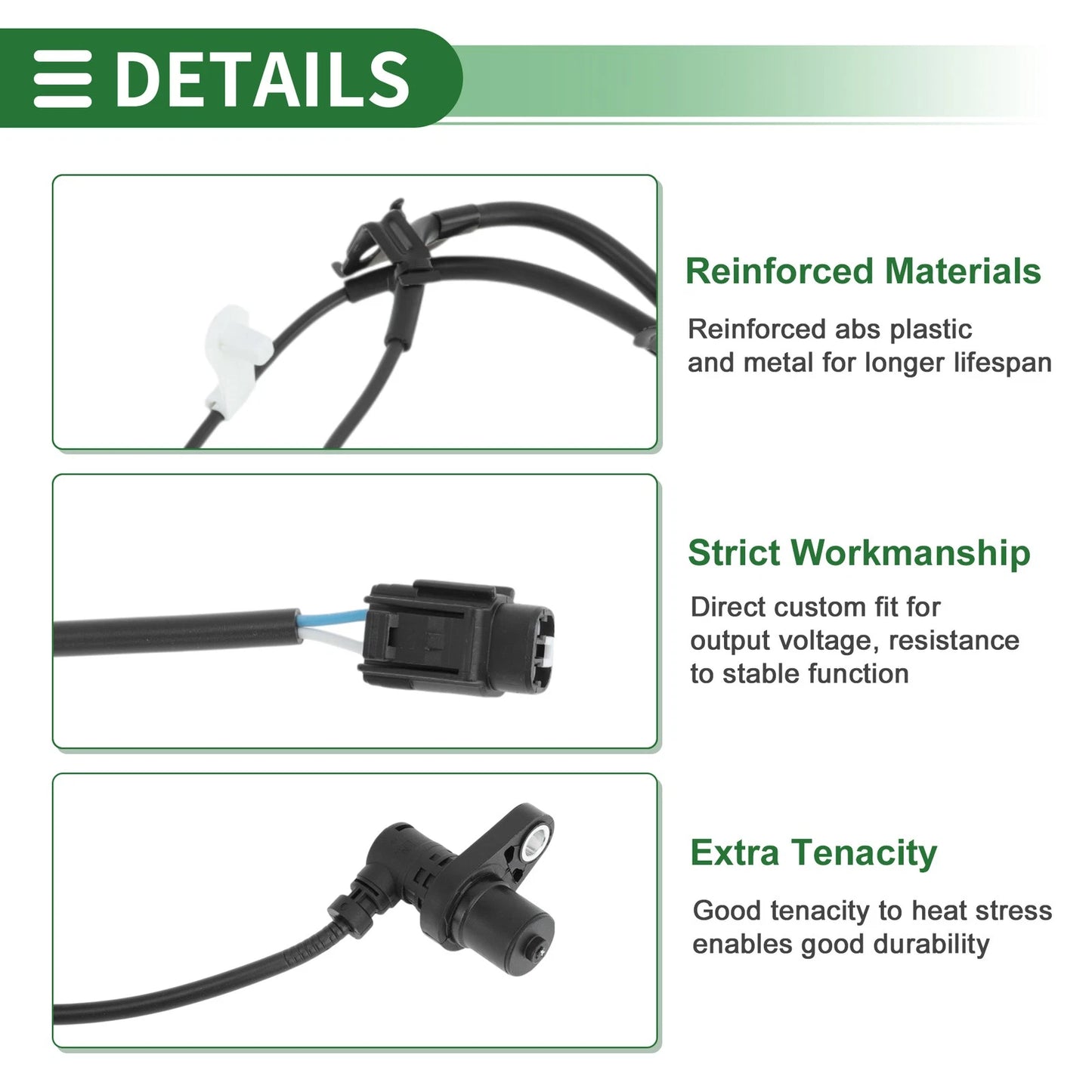 ABS Wheel Speed Sensor No. 8954306030 for Lexus ES350 (2007–2012)