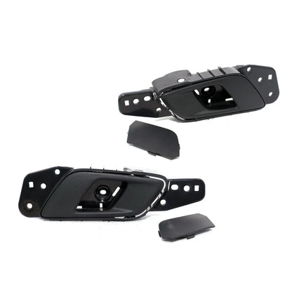 Set of 2 Black Front Inside Door Handles for Ford Ranger T6 (2012–2020)