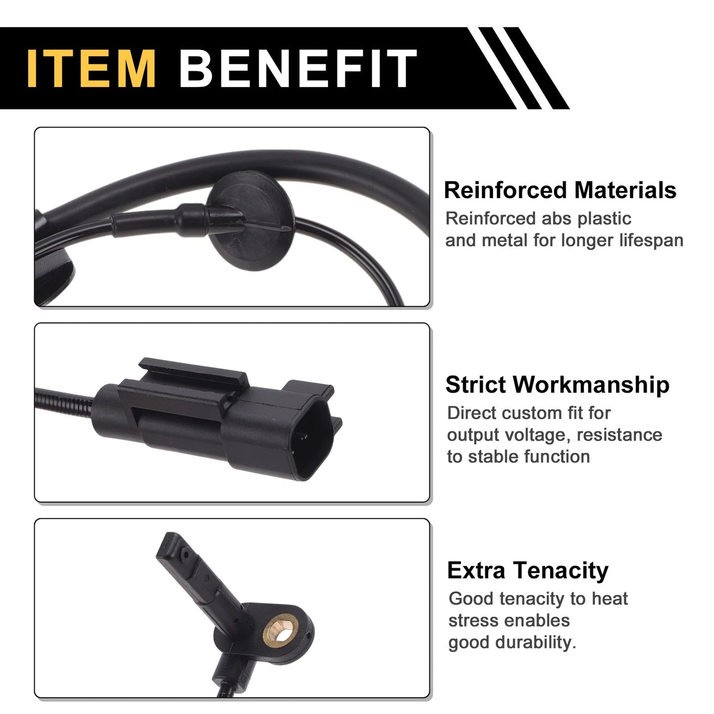ABS Wheel Speed Sensor No. 4670A823 for Mitsubishi Outlander (2010–2015)
