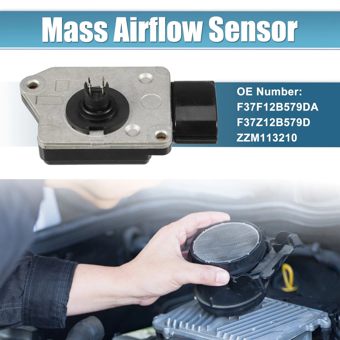 Mass Air Flow Meter MAF Sensor for Ford Aerostar Ranger (1993–1995)