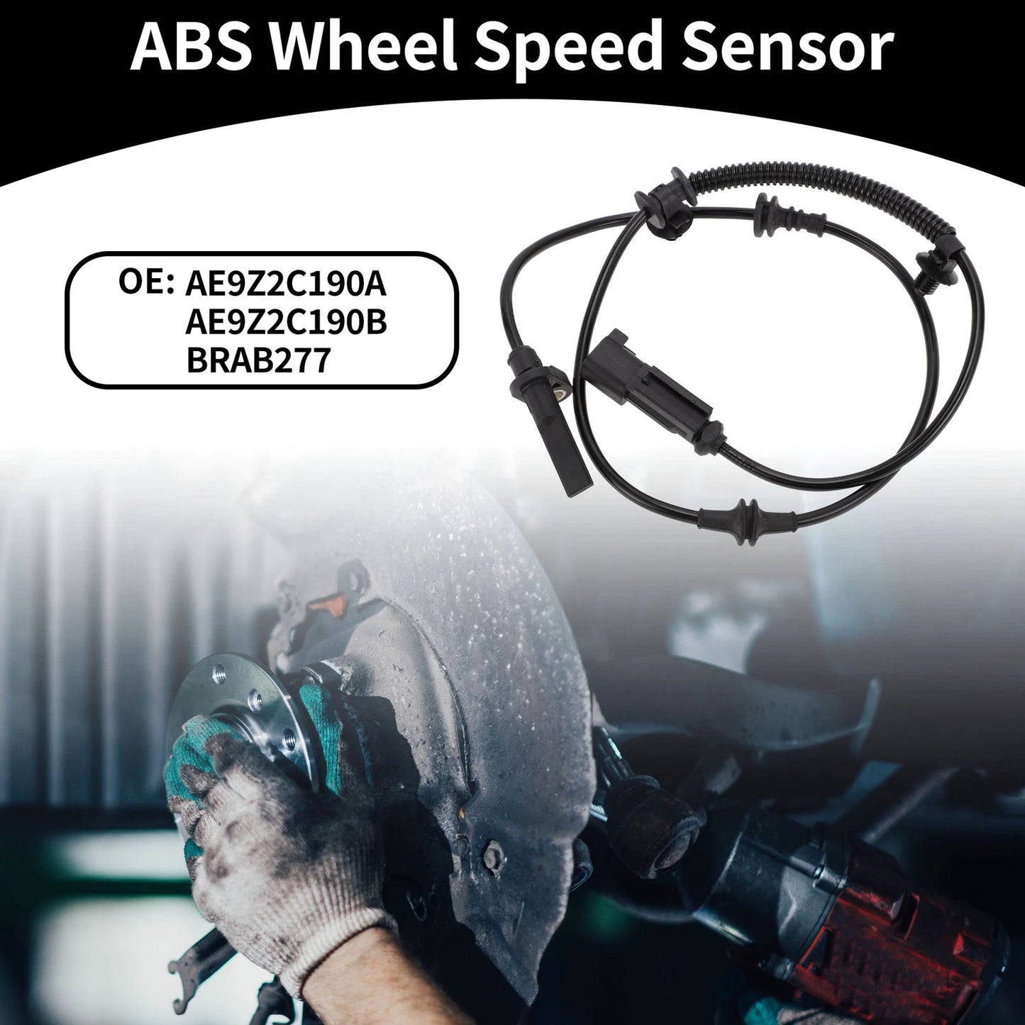 ABS Sensor No.AE9Z2C190A for Ford Explorer (2011–2018) Rear Left/Right
