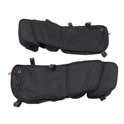 Front Side Door Storage Bags w/ Knee Pad for Can-Am Maverick X3 Turbo (17-24)