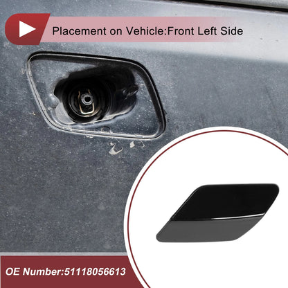 Front Left Bumper Trim Nozzle Cover No. 51118056613 for BMW 320i (2012–2019)