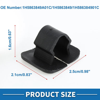 20X Heat Insulation Holder Clip Fastener No. 1H5863849A01C for Audi A6 (1998–2004)