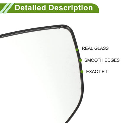 Left Heating Mirror Glass for Kia Pegas (2020–2022) No. 87611H7000