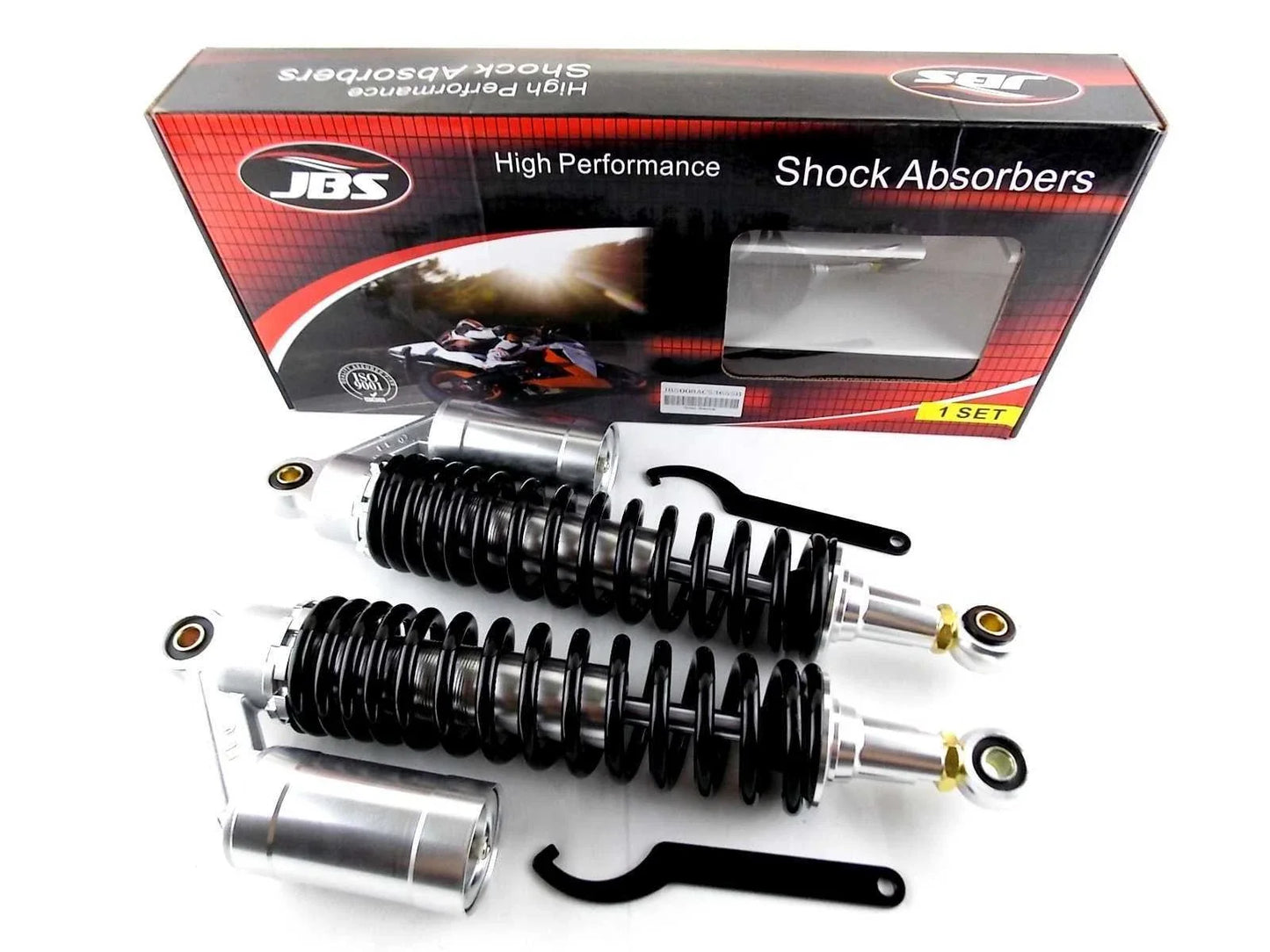 365mm JBS Rear Air Nitrogen Cell Shock Absorbers for Honda MT250 Elsinore (1973-1976)