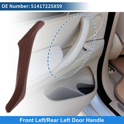 Inner Door Panel Handle for BMW F10 F11 F18 (2010–2017) No. 51417225859 Wine Red