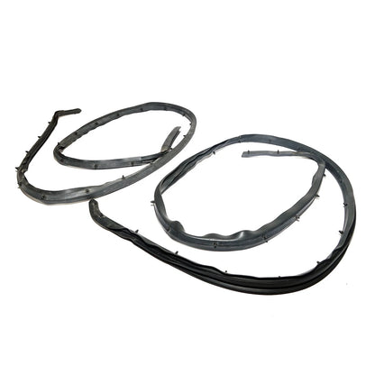 Set of 4 Door Roof Weatherstrip Seals for Honda City (2014–2020)