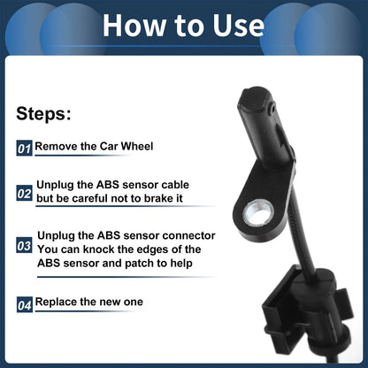 ABS Wheel Speed Sensor for Chrysler 300 (2011-2015) Rear Right
