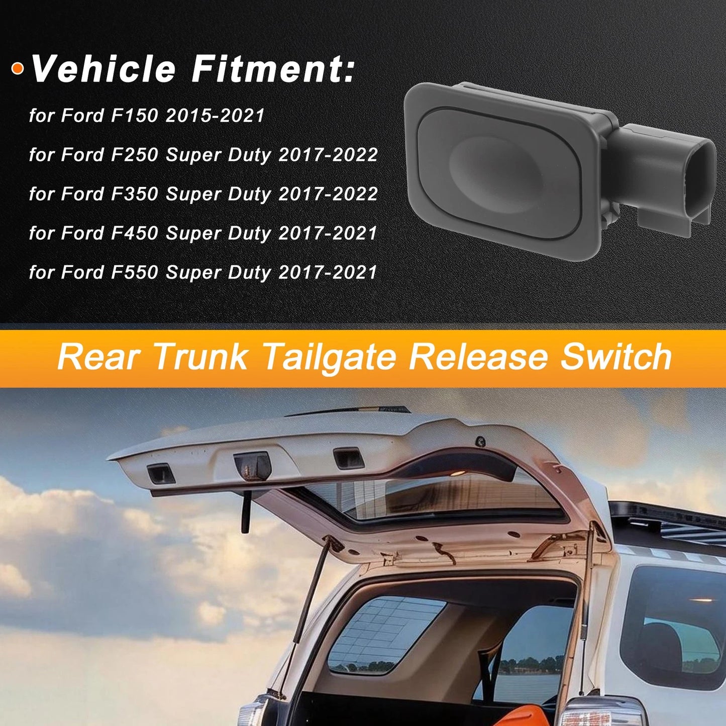 Tailgate Trunk Release Switch for Ford F150 (2015–2021) No.FL3Z9C888B