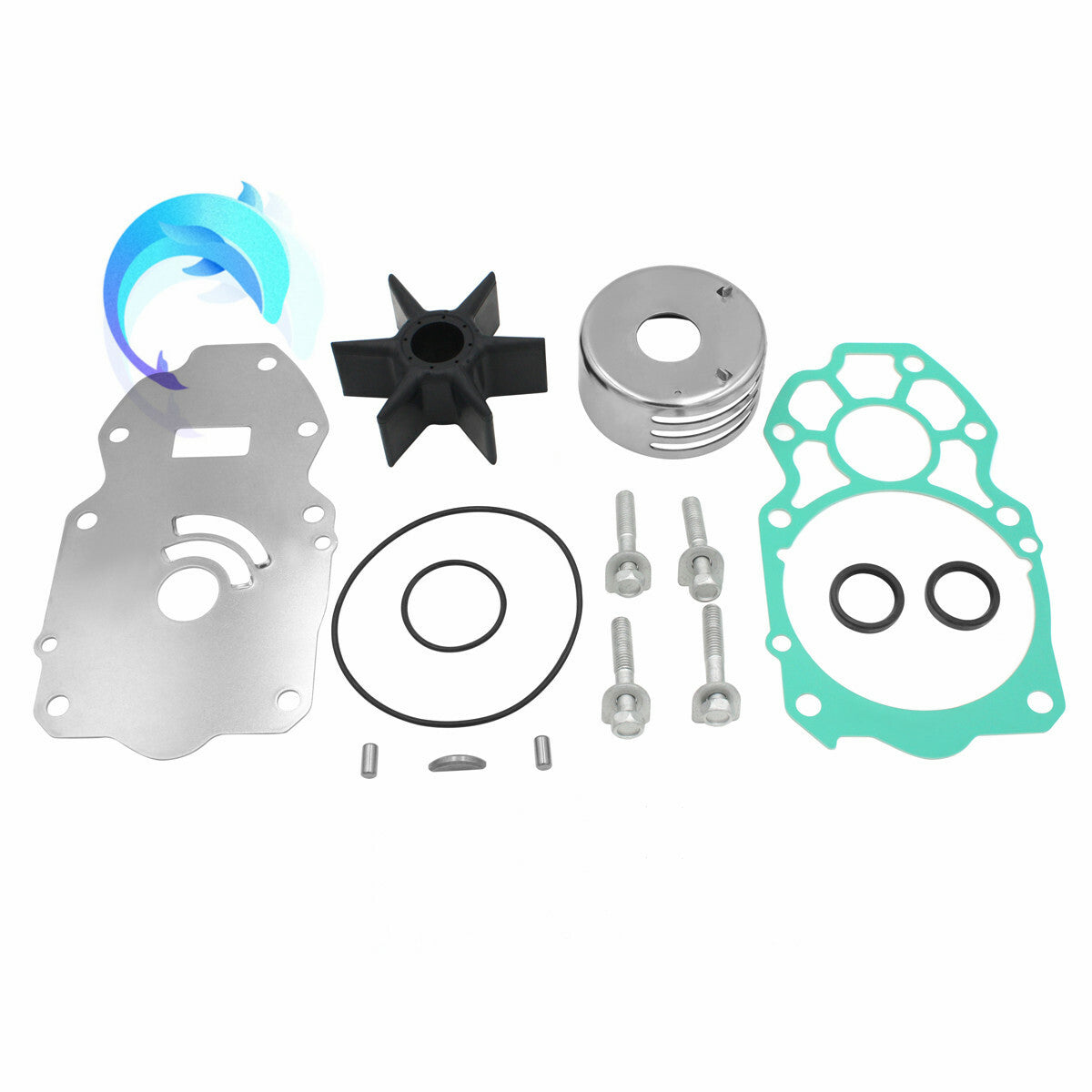 Water Pump Repair Kit for Yamaha 225/250/300 HP (2000–2023)
